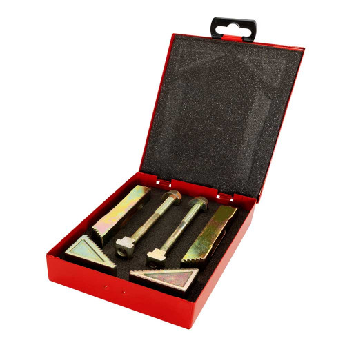 Kit de bridage - SWS6TLGM8 - pour rainures en T - coffret métallique - Holzmann