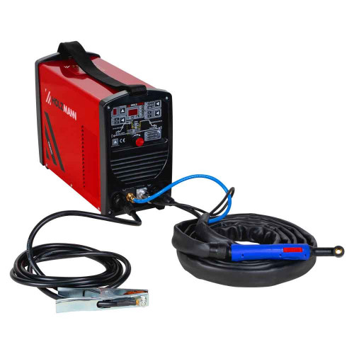 Poste à souder - TIG MMA inverter 230 V - DC Pulse 180 A avec accessoires - Holzmann
