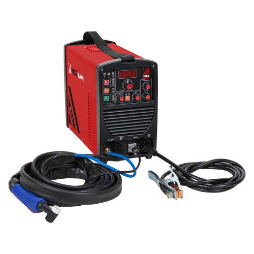Poste à souder - TIG MMA inverter 230 V - AC DC 180 A avec accessoires - Holzmann