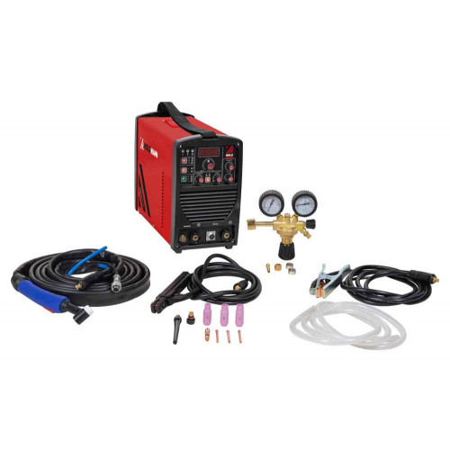 Poste à souder - TIG MMA inverter 230 V - AC DC 180 A avec accessoires - Holzmann