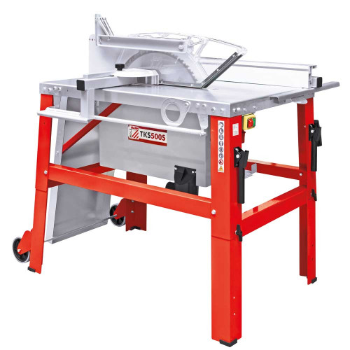 Scie circulaire sur table - 400 V - lame 500 mm et moteur 4200 W - Holzmann