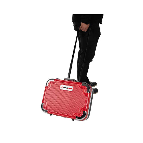 Coffret à outils trolley - WZK167PRO - 167 pièces - poignée télescopique - Holzmann