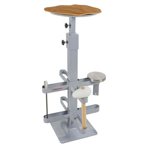Station de formage métallique 460 x 460 x 885 mm - poste de travail modulable avec rangement - Holzmann