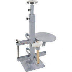 Station de formage métallique 460 x 460 x 885 mm - poste de travail modulable avec rangement - Holzmann