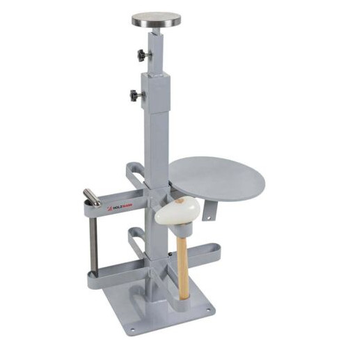 Station de formage métallique 460 x 460 x 885 mm - poste de travail modulable avec rangement - Holzmann
