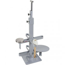 Station de formage métallique 460 x 460 x 885 mm - poste de travail modulable avec rangement - Holzmann