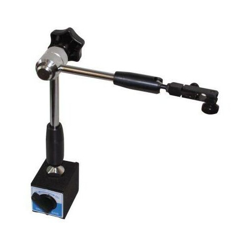 Support magnétique pour comparateur 420 mm - base métal pour mesure de précision - Holzmann