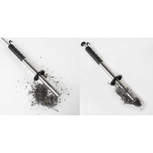 Ramasse-copeaux magnétique 406 mm - tige inox pour copeaux métalliques - Holzmann