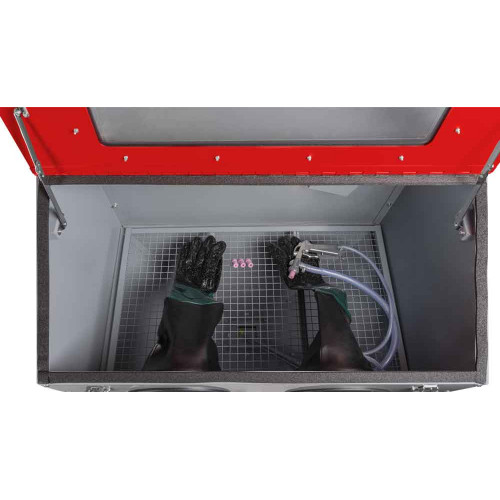Cabine de sablage - SK220_230V - volume 220 L - charge 60 kg - Holzmann