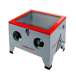 Cabine de sablage d’établi - SK90_230V - volume 90 L - charge 5 kg - Holzmann