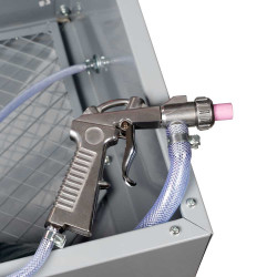 Cabine de sablage d’établi - SK90_230V - volume 90 L - charge 5 kg - Holzmann