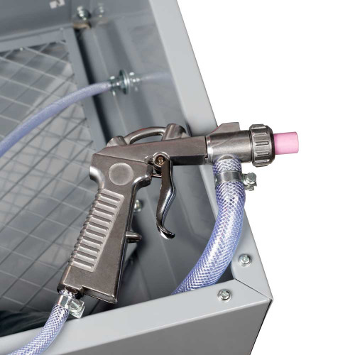 Cabine de sablage d’établi - SK90_230V - volume 90 L - charge 5 kg - Holzmann