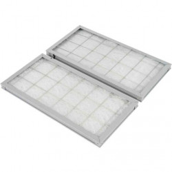 Kit de 2 filtres d’aspirateur en métal - Holzmann