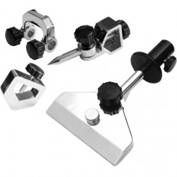 Kit d’accessoires pour aiguiseur à eau - 4 supports pour couteaux et gouges de marque Holzmann, référence: J9754600