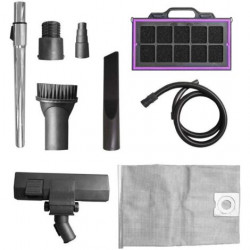 Aspirateur eau et poussières 30 L 1600 W - prise automatique pour outils - Holzmann