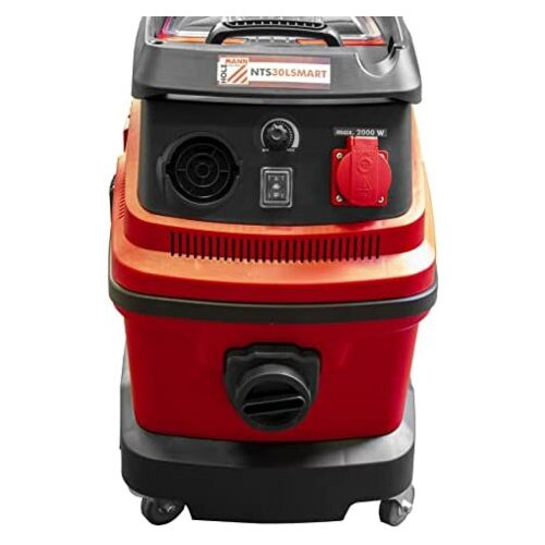 Aspirateur eau et poussières 30 L 1600 W - prise automatique pour outils - Holzmann