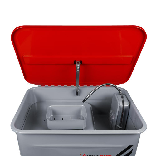 Fontaine de nettoyage - 75 L 230 V - pompe 26 W pour pièces mécaniques - Holzmann
