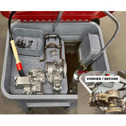 Fontaine de nettoyage - 75 L 230 V - pompe 26 W pour pièces mécaniques - Holzmann