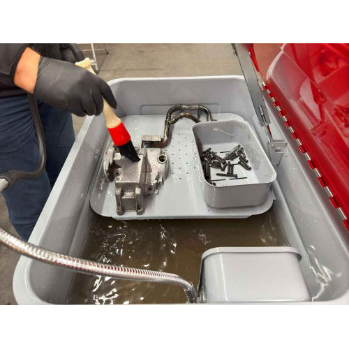 Fontaine de nettoyage - 75 L 230 V - pompe 26 W pour pièces mécaniques - Holzmann