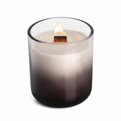 Coffret grande bougie crépitante Candleplace - parfum feu de cheminée - autonomie 60h - TAGU