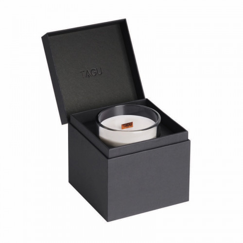 Coffret grande bougie crépitante Candleplace - parfum feu de cheminée - autonomie 60h - TAGU