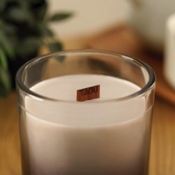 Coffret grande bougie crépitante Candleplace - parfum feu de cheminée - autonomie 60h - TAGU