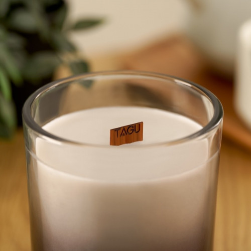 Coffret 3 grandes bougies crépitantes Candleplace - parfum feu de cheminée - autonomie 180h - TAGU