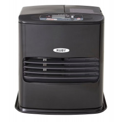 Poêle à pétrole électronique - Ruby 302 - 2850 W - Programmation 24 h - Réservoir 4 L - 30m² - Ruby