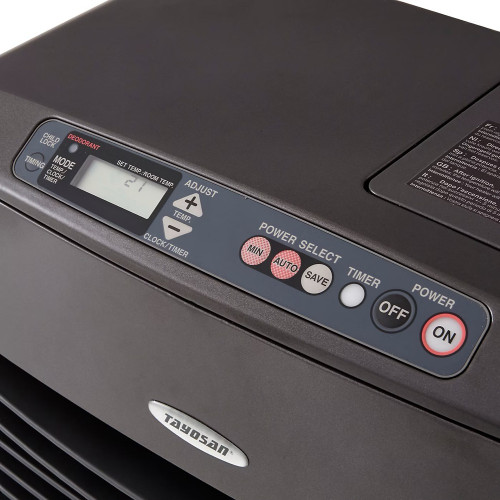 Poêle à pétrole électronique - Tosai 4602 - 4600 W - Programmation 24 h - Réservoir 7 L -  75m² - Tosaï
