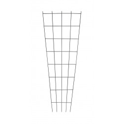 Treillage éventail mural anthracite 75 x 200 cm - bois traité - plantes grimpantes de marque Louis Moulin, référence: J9760500