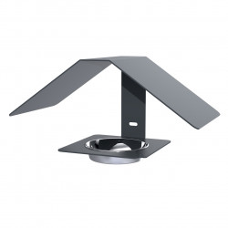 Mangeoire à oiseaux Zéphyr anthracite 31 x 16 x 14,5 cm - acier époxy - fixation murale ou suspendue de marque Louis Moulin, référence: J9761000