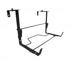 Support jardinière Essentis noir 35 cm - fixation réglable 16 à 26 cm - charge 20 kg de marque Louis Moulin, référence: J9763400