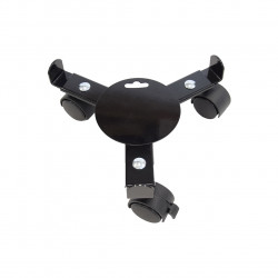 Essentis roule plante extensible 27-37 cm noir - 3 roulettes avec frein - charge 75 kg de marque Louis Moulin, référence: J9764700