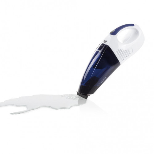 Aspirateur à main sans fil sec et humide - bac transparent 550 ml - support mural rechargeable - Tristar