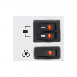 Chauffage convecteur - fonction turbo - 3 puissances avec thermostat réglable - Tristar