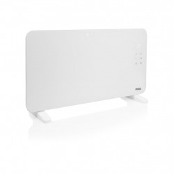 Radiateur à panneau de verre intelligent 1500 W - Wi-Fi - 2 niveaux de chauffe et IP24 de marque Princess, référence: B9769000