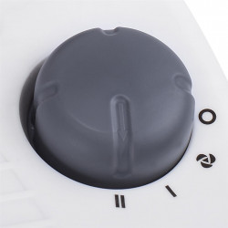 Chauffage soufflant électrique 2000 W - thermostat réglable et mode ventilateur - Tristar