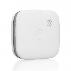 Détecteur de fumée connecté Wi-Fi - application mobile et alerte sonore de marque SMARTWARES, référence: B9770300