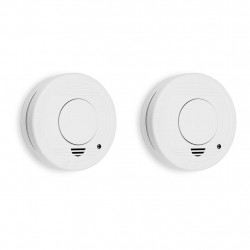 Détecteur de fumée optique 85 dB - capteur 10 ans et mode silence de marque SMARTWARES, référence: B9770400