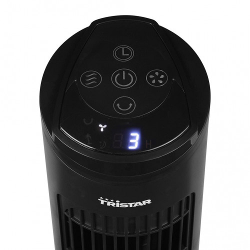 Ventilateur tour Tristar VE-5865 - 76 cm - Noir - 3 modes de ventilation - Tristar
