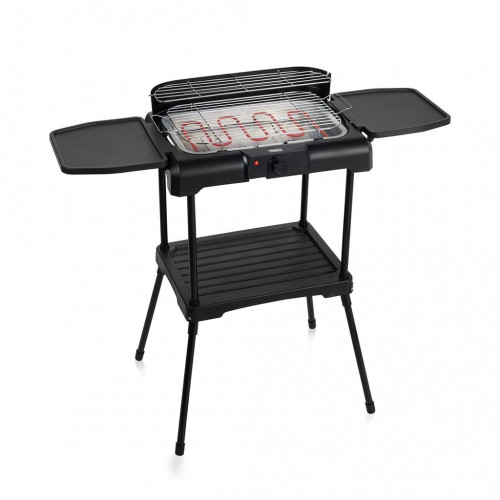 Barbecue électrique sur pied 2200 W - grill de table - surface 40 x 24,5 cm - Princess