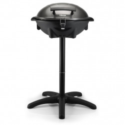 Barbecue électrique BQ-2816 2200 W - grille fonte aluminium 46 x 35 cm - sur pied ou table de marque Tristar, référence: J9767700
