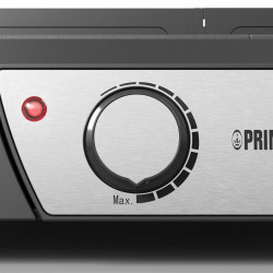 Barbecue électrique portable 2000 W - 2 zones de cuisson - surface 43 x 27 cm - Princess
