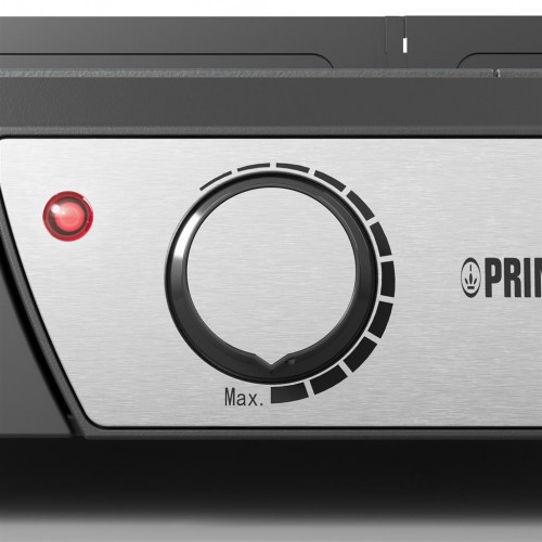 Barbecue électrique portable 2000 W - 2 zones de cuisson - surface 43 x 27 cm - Princess