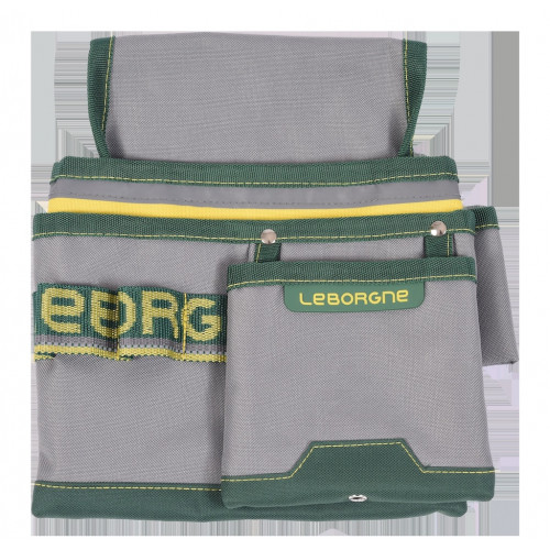 Maxi poche textile Batipro 24 cm - 3 poches avec bande réfléchissante - Leborgne