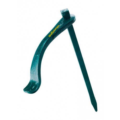 Chevillette carrée 10 mm x 250 mm - acier forgé et trempé pour fixation - Leborgne
