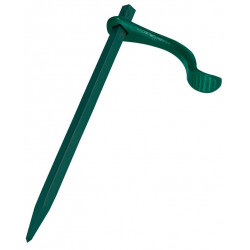 Chevillette carrée 10 mm x 300 mm - acier forgé et trempé pour fixation de marque Leborgne, référence: B9781900