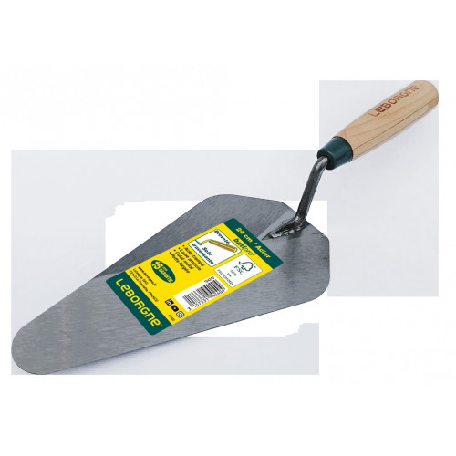 Truelle Sorby Batipro 24 cm manche bois - lame souple en acier trempé - Leborgne