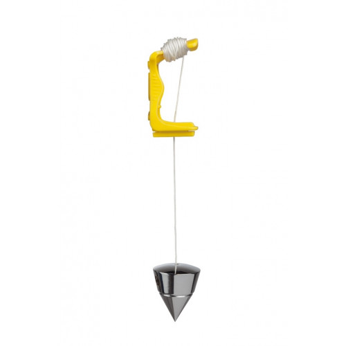 Fil à plomb d’architecte Sylvapro 10 cm - fil nylon 4 m et plomb chromé - Leborgne