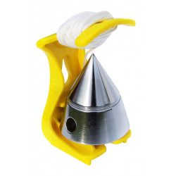 Fil à plomb d’architecte Sylvapro 10 cm - fil nylon 4 m et plomb chromé - Leborgne